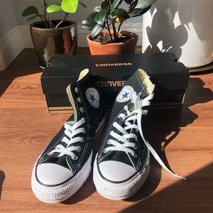 Black High Top Converse
